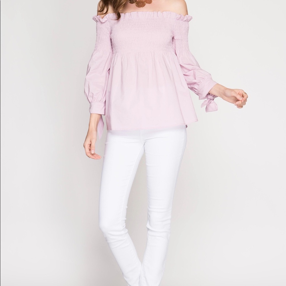 Off shoulder top